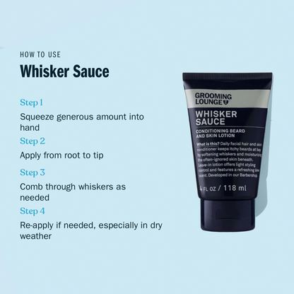 Grooming Lounge Whisker Sauce 2 Pack (Save $5)