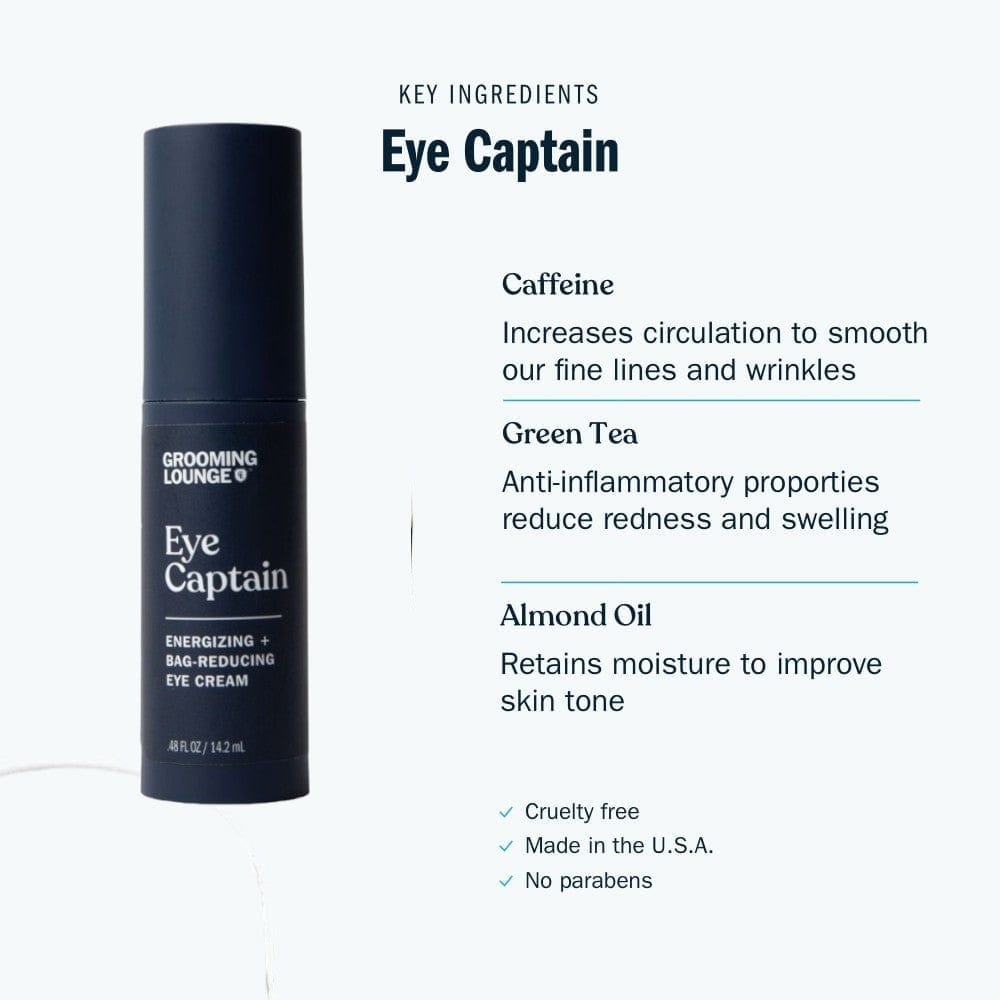 Grooming Lounge Eye Captain - Energizing Under Eye Cream For Men