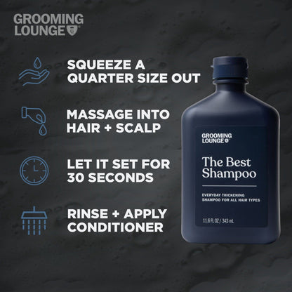 Grooming Lounge The Best Shampoo - Best Men's Shampoo For All Hair Types