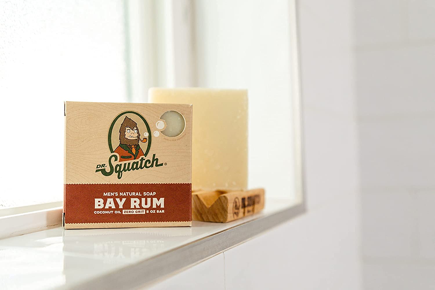Dr. Squatch Bay Rum 5oz Men's Bar Soap